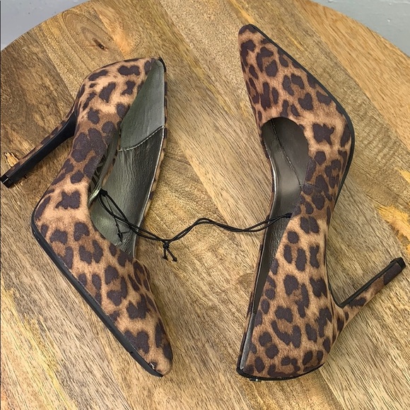 Sam & Libby leopard 🐆 print pumps - Picture 6 of 8